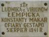 Ludwika Virion empicka and Konstanty Makar